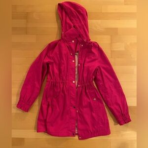 Kate Spade Pink Trench Raincoat